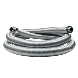 Tubage flexible inox isolé 150/216 mm VELA à la coupe Joncoux